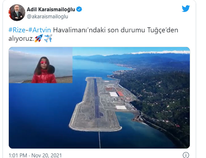 bakan-karaismailoglu-rizeli-tugce-yakicinin-rize-artvin-havalimani-videosunu-paylasti.jpg